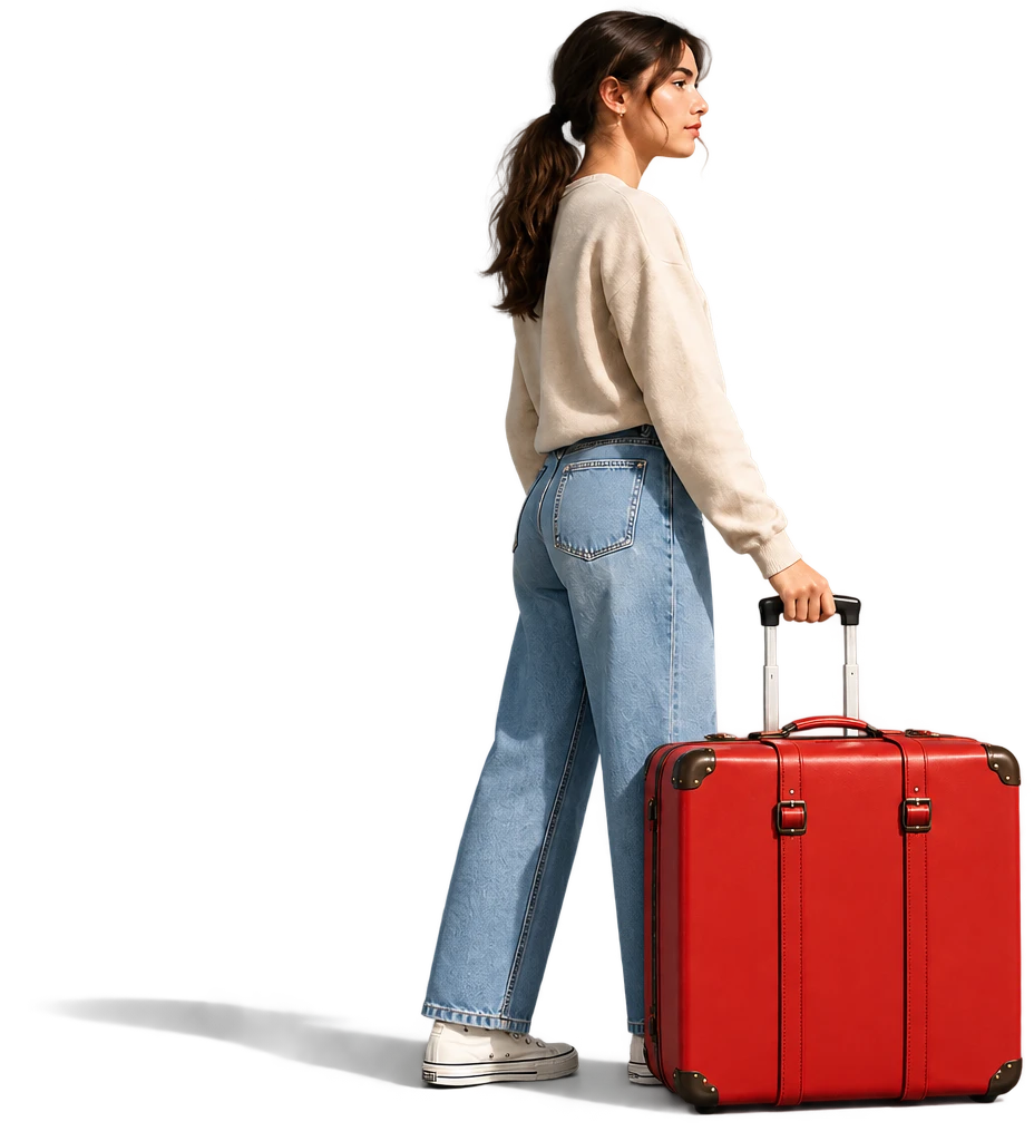 The Big Red Suitcase